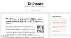 Desktop Screenshot of explorator.info