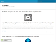 Tablet Screenshot of explorator.info